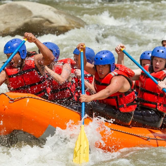 Pacuare River whitewater rafting tour